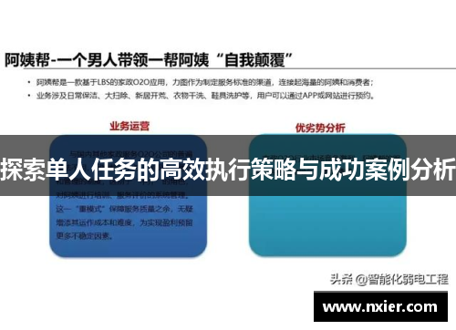 探索单人任务的高效执行策略与成功案例分析